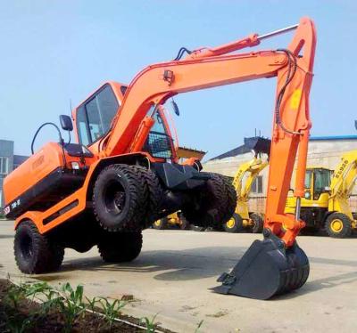 China Wood Grabbing Machine 3T Wheel-Crawler Hydraulic Excavator for sale