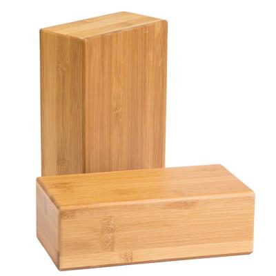 China Freundliche hölzerne Eignungs-Ausrüstung kundenspezifischer Druckcherry wooden yoga block organic Eco zu verkaufen