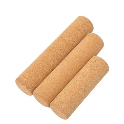 China Kundenspezifische Massage mit hoher Dichte Cork Yoga Roller Cork Fitness stellt ein zu verkaufen