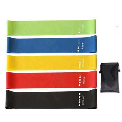 China 600x50mm Elastic Exercise Bands Loop Band Set ,  Latex Pull Up Resistance Bands for sale