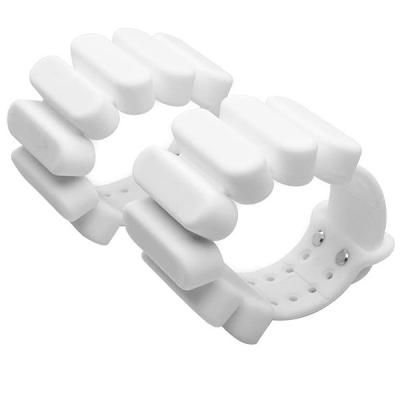 China Silicone Weightlifting Weight Bearing Bracelet , Durable Weighted Wristband for sale