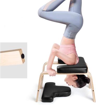 Chine le Headstand de banc de selles de yoga d'unité centrale en bois 150kg favorisent la circulation du sang à vendre