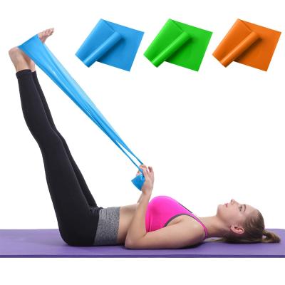 China 0.15mm 1.0mm Latex-elastisches Yoga Pilates-Band für Yoga-Eignung zu verkaufen