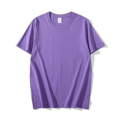 China Anti-Wrinkle Monetcat T Shirts Custom Cotton Solid Color Mens 100% Blank T-shirts Plus Size T Shirts for sale