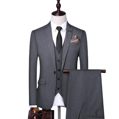 China Custom Monetcat Anti-Shrink Factory Dress Suit Business Slim Modern Mens Suit for sale