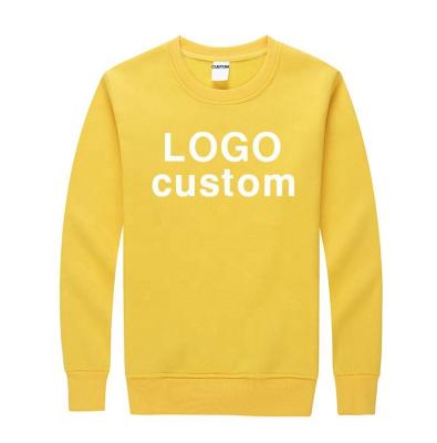 China Sweatshirts 100% custom men's hoodies DBL anti-pilling wholesale cotton crewneck plain pullover hoodie for sale