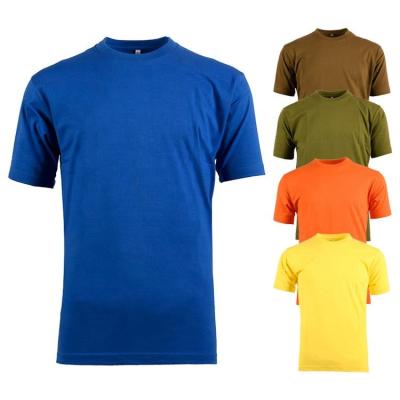 China Custom Made High Quality Men's Anti-Wrinkle Cotton T-shirt Polyester Loose Simple Empty T Shirts T-shirts for sale