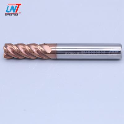 China UNT Brand Manufacturer Solid Carbide Round Milling Cutter Flat Tool Carbide For High Hardened Materials for sale