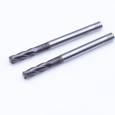 China Acrylic Diamond Straight Cutter Carbide Lathe End Mill Tools for Milling PVC Graphite Stone Acrylic Marble for sale