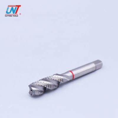 China HSS-Co M4X0.7 HIGH SPEED STEEL uncoated spiral groove tap for copper and aluminum alloy, JIS standard machine tap for sale