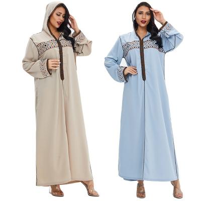 China Autumn Winter Islamic National Adult Muslim Dress National Long Sleeve Hijab Clothing Islamic Pajamas for sale