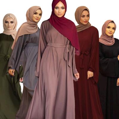 China Dubai Abaya Eco-friendly Arab Muslim Dress For Women Autumn Champagne Moroccan Kaftan Hooded Robe 2021 Turkish Islamic Jalabiya for sale