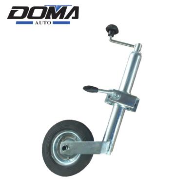 China Front Wheel For A Trailer 150kg Capacity Jack Trailer With Rubber Wheel Jack Jockey Trailer 8