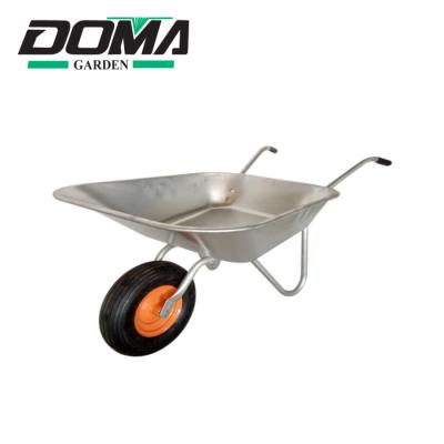 China Antique Tools Hand Tool 65L Capacity Metal Cart Wheelbarrow for sale