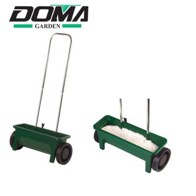 China Can also be used for spreading cart 12L Plastic Salt Spread Seeding, Garden Fertilizer Drop Spreader Cart, Broadcast Seed for sale