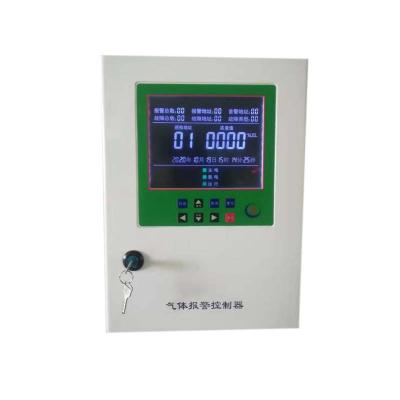 China Hot Selling Fixed Wall Mounted Emergency Alert Gas Leak Detector Gas Leak Detector Controller Host for sale