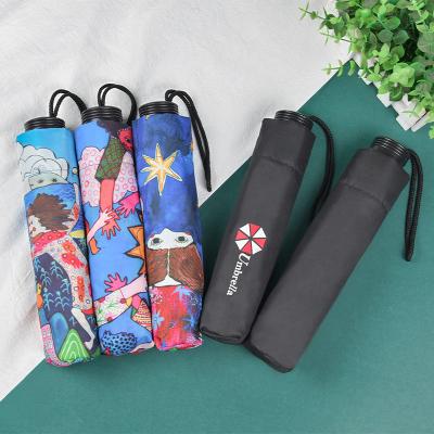 China Wholesale Cheap Travel Sun Umbrella Fashion Guangdong Manufacturer Suppliers Portable Foldable Umbrella Fantastic Spike Shade Portable Foldable Umbrella for sale