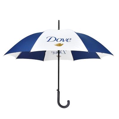 China Wholesale Promotional Classic Style Customized Logo Custom 23inch Stick Men's Umbrella Best Quality Custom Umbrella for sale