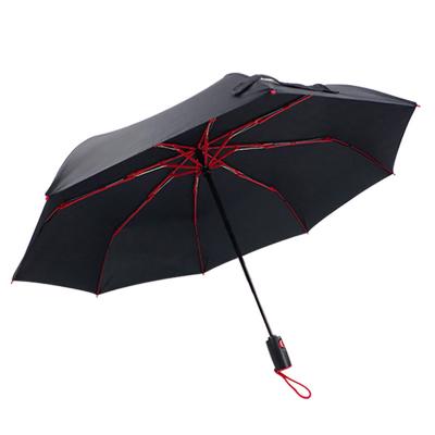 China All In 1 Color Matching Fashion Umbrella Black Automatic Fold Customized for sale