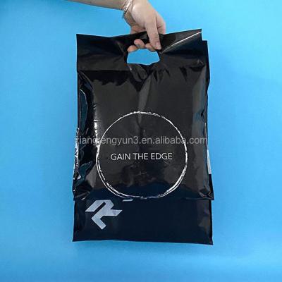 China shoes & custom clothing courier bags printed poly mailer packaging wraps with self seal courier Storage Bags Clothes mailers with handle for sale