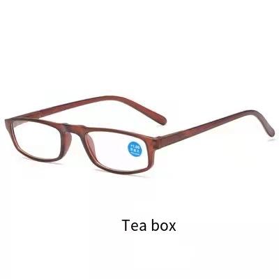 China For 2021 new high quality color box PC glass polarization computer radiation relief glasses men and women fashion reading glasses anti for sale