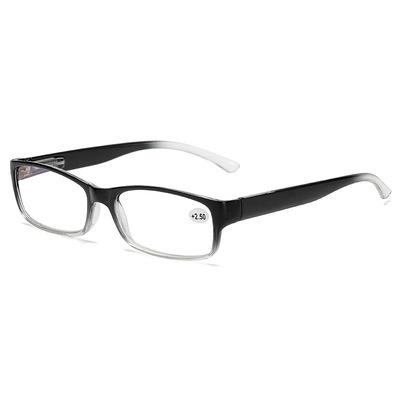 China For 2021 Fashion Reading Glasses New Men And Women New Color Square Frame Glass Polarization Computer Radiation Relief Anti Read for sale