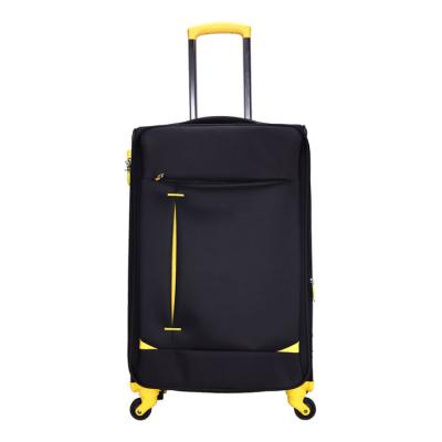 China School NGO-Distance Travel\etc Aluminum Fabric Luggage Travel Rolling Suitcase DIZHEN of professional suitcase trolley for light for sale