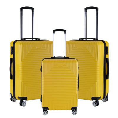 China School NGO-Distance Travel\etc Sell ABS+PC Shell Sturdy Travel Suitcase Luggage Lightweight Luggage. hot cheap hard bag anti theft for sale