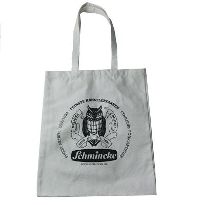 China Wholesale Custom Canvas Logo Printed Reusable Eco Friendly Impact Resistance Shopping Cotton Tote Bag Handle Gift Bags for sale