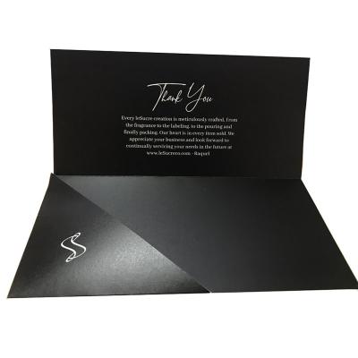 China Europe Customized Luxury Black Business Invitation Envelope For Promotion Card for sale