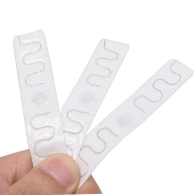 China UHF Washable Flexible Textile Waterproof/Waterproof RFID Laundry Tags For Linens Uniforms Sheets Management for sale