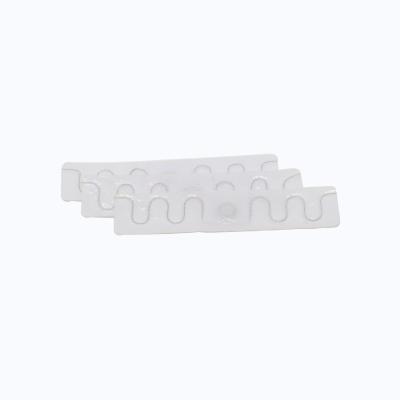 China Soft high temperature resistant metal wire textile UHF washable rfid laundry tags for garment for sale