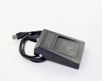 China Industry grade plastics small and portable UHF RFID contactless rfid reader 902-928MHz FCC USB desktop writer for sale