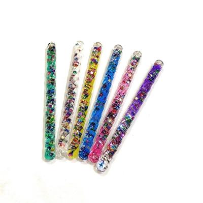 China Educational Liquid Spiral Motion Magic Wand Glitter Spiral Toy Fun Gift Item for sale