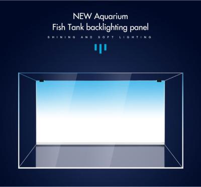 China Indoor& 60*36cm Outdoor Advertising Backlight Illuminated Backgrounds Custom LED Aquarium Panel Light Lighting for sale