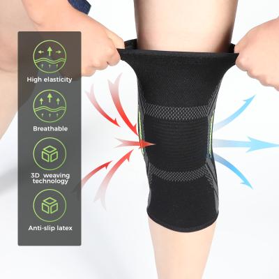 China Breathable Material OEM /ODM Customized Nylon Sports Knee Support Brace for sale