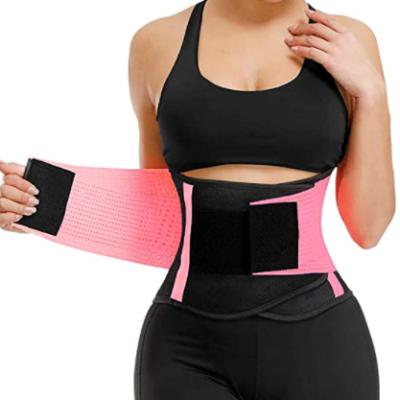 China Breathable Comfort Waist Trimmer Lumbar Support Slimming Tummy Wrap Waist Trainer For Women for sale