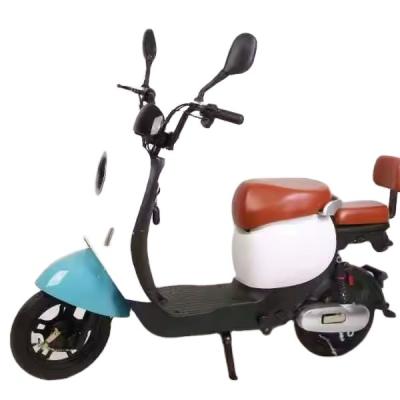 China Steel 48V 350w brushless motor bike other electric bike new model electric city cargo hybrid city bike bicycle battery ebike for sale