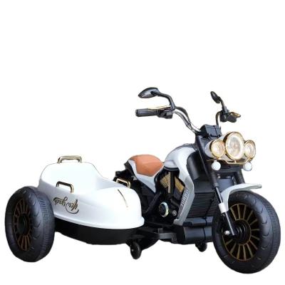 China Ride On Toy 2024 New Cheap Kids Electric Racing Motorcycle 2-Seater Three-Wheel Ride-On Car for Sale for sale