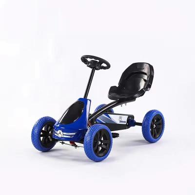 China Ride On Toy 2024 Hot Selling Popular New With Plastic Wheel Kids Ride On Car Foot Pedal Go-kart For Children for sale