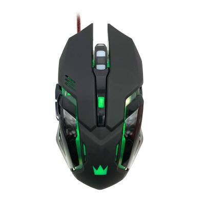 China Back Light PC Gaming Mouse USB Interface 2400 DPI Gamer RGB Mouse Gaming Mouse Computer RGB Cable Accessories Gamer Mouse for sale