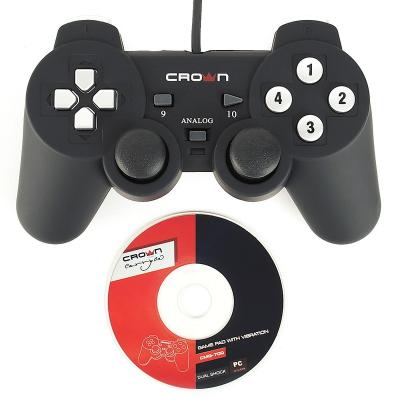 China Rubberized plastic crown ps4 micro wired PC controller CMG-700 for sale