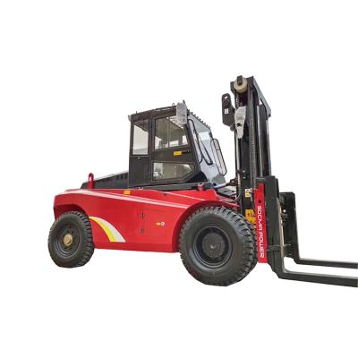 China Heavy Duty Low Consumption Power Diesel Engine Forklift For Logistic Ports for sale