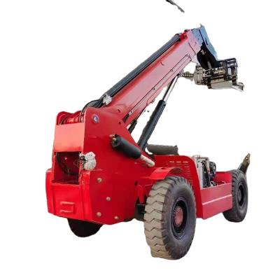 China Building material SOCMA stores 4 tons 4t 15m hydrostatic transmission telescopic forklift loader for sale