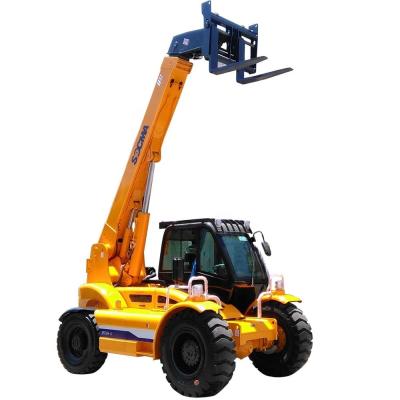 China Hotels 4 Ton Telescopic Forklift Telehandler With Cummins Engine CE Certificate for sale