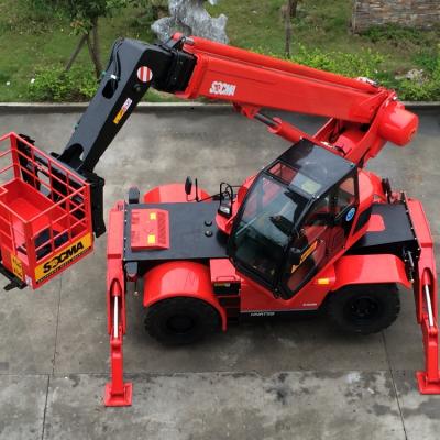 China Machinery repair shops 4 ton rotary telescopic handler, 15m telehandler for sale