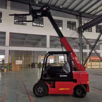 China Stores mini 2.5t telescopic forklift, container use construction material telehandler for sale