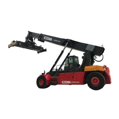 China Best Quality Low Price Container Reach Stacker Electric Standing Balance Forklift Stacker Fully Automatic Electric Rough Terrain Stacker for sale