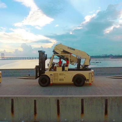 China Forklift + crane, one plus one HNFC120-450 for sale