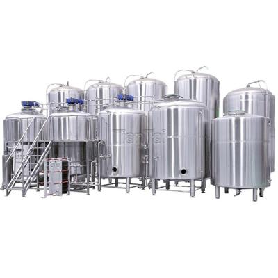 China Tiantai 50HL Beer Brewing System 5000L Stainless Steel 6 Vessel Commercial Brewery Equipment Turnkey Brewery Brewery Plant Equipment for sale